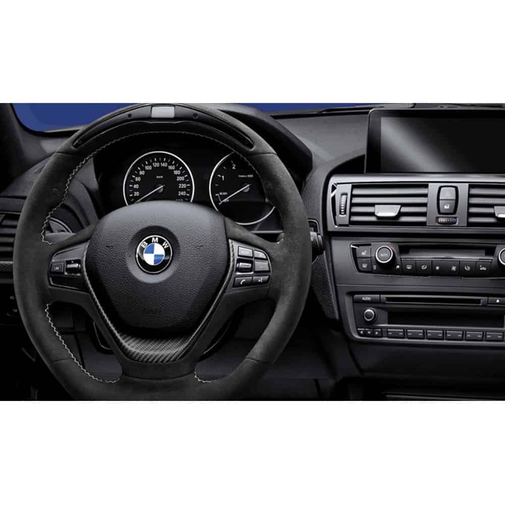 BMW M Performance Lenkrad Alcantara mit Carbonblende und Race-Display 1er F20 F21 2er F22 F23 3er F30 F31 F34 4er F32 F33 F36