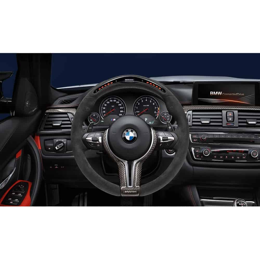 BMW M Performance Lenkrad Alcantara mit Carbonblende und Race-Display 5er M F10 6er M F06GC F12 F13