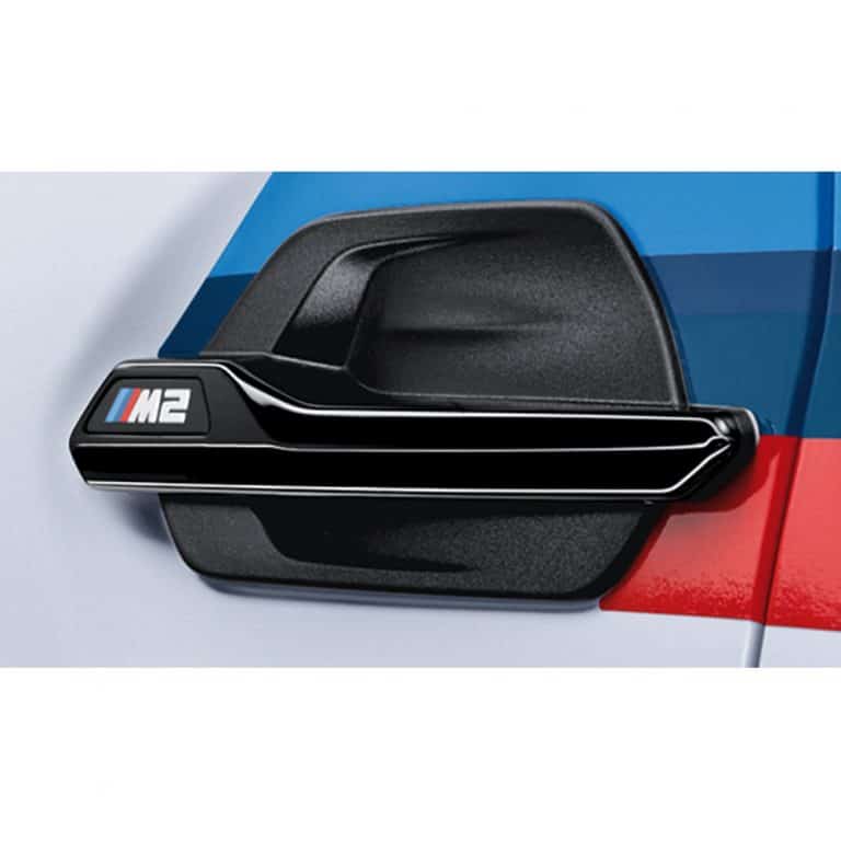 BMW M Performance Zierstäbe Seitenwand hochglanz schwarz M2 F87